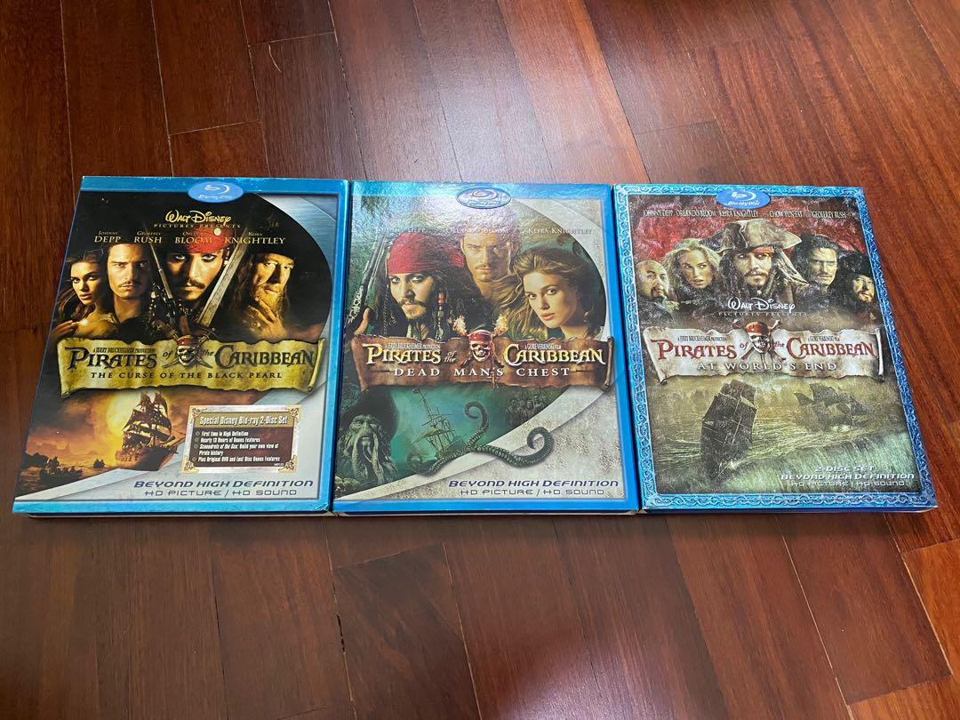 Pirates Of The Caribbean Trilogy Blu-Ray Review – MRQOI