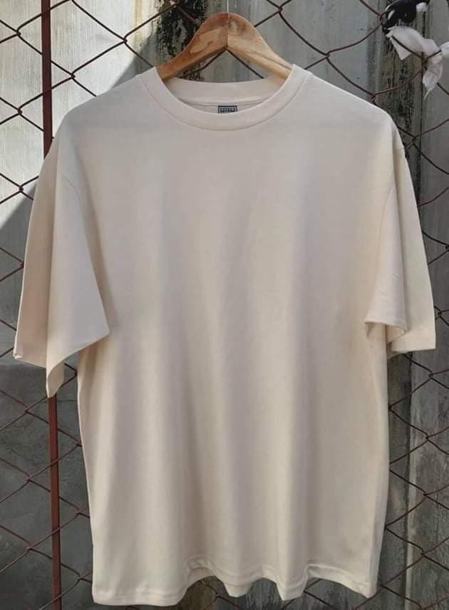 Plain Oversized Shirt, Men's Fashion 