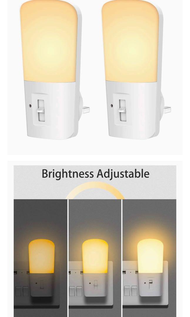 Dimmable night on sale light