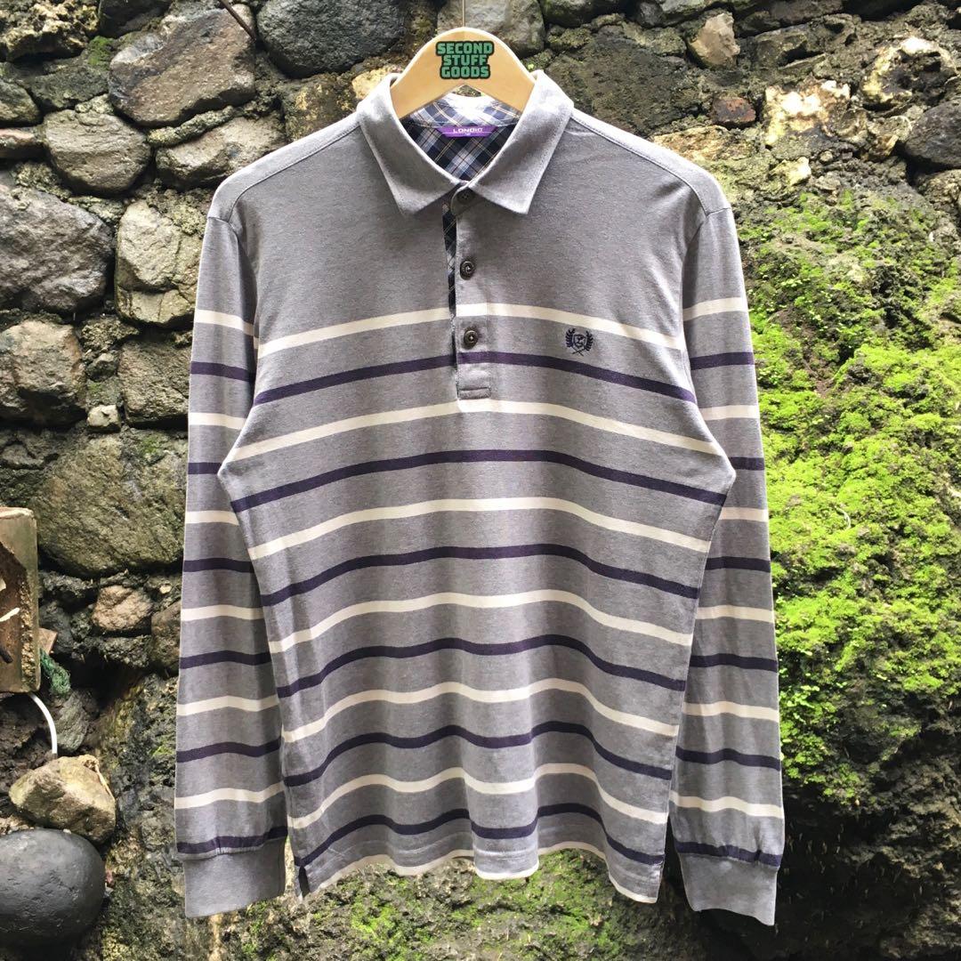 mens long sleeve button up polo shirts