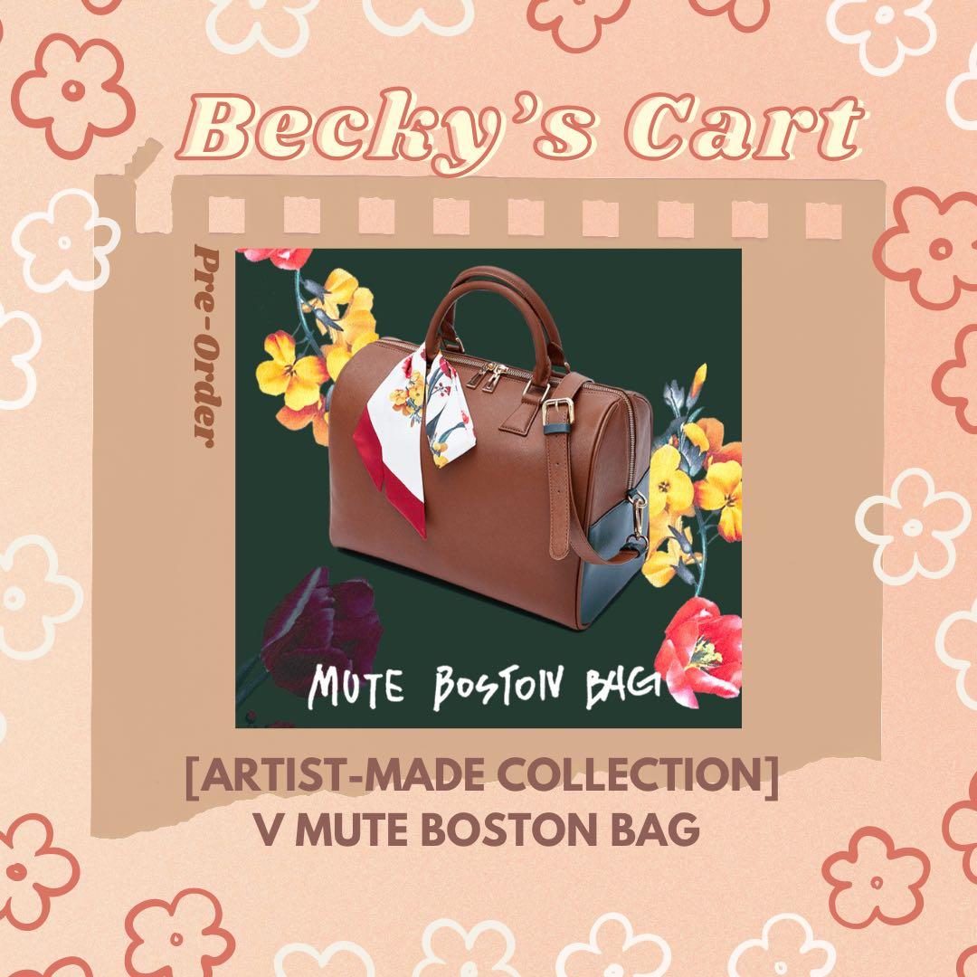 BTS] - ARTIST-MADE COLLECTION BY BTS : V MUTE BOSTON BAG OFFICIAL MD –  HISWAN