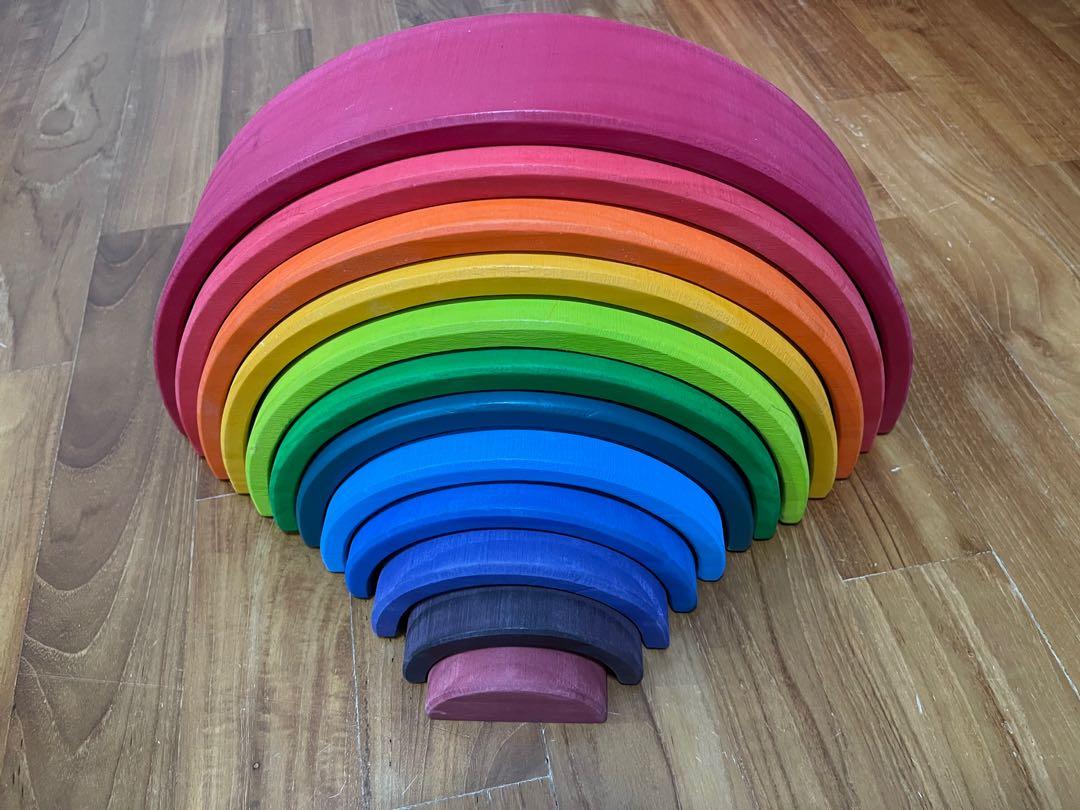 Rainbow Stacker, Hobbies & Toys, Toys & Games on Carousell