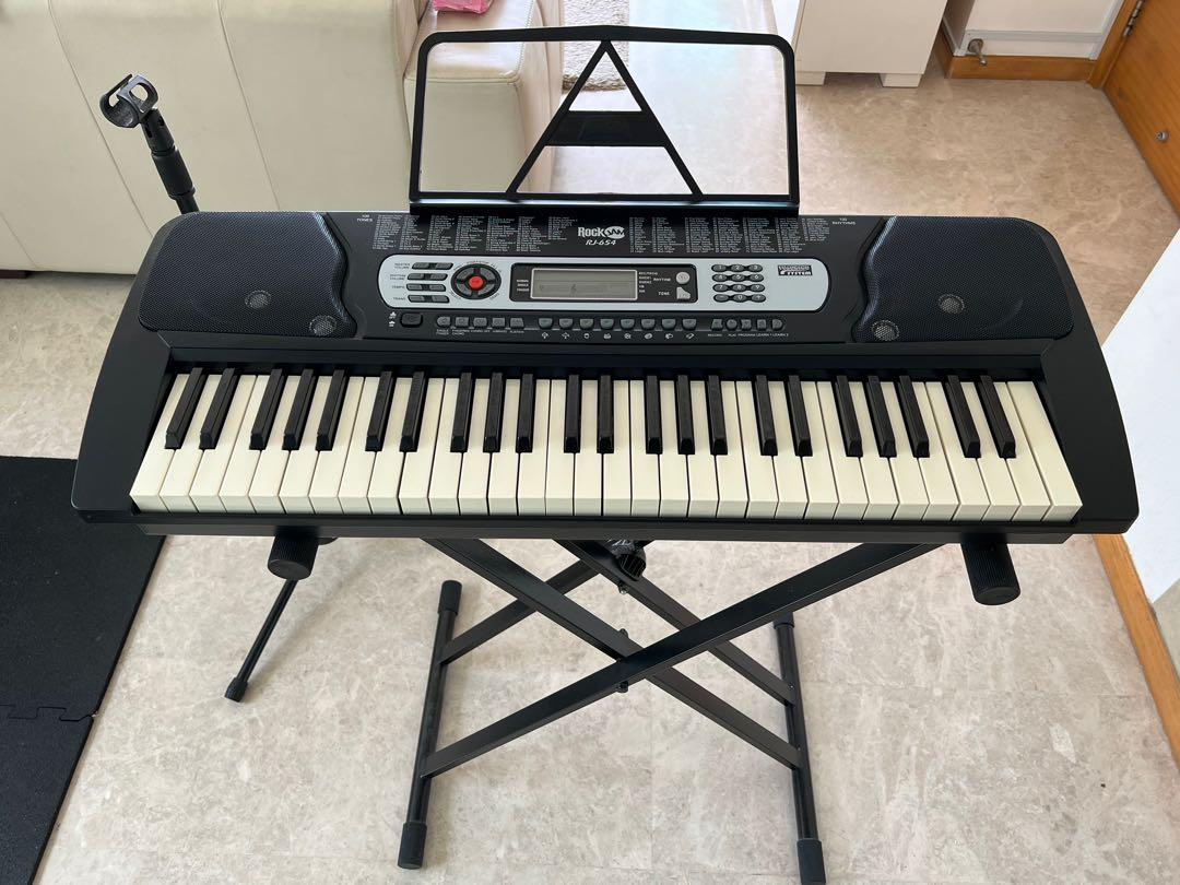 Rockjam hotsell rj654 keyboard