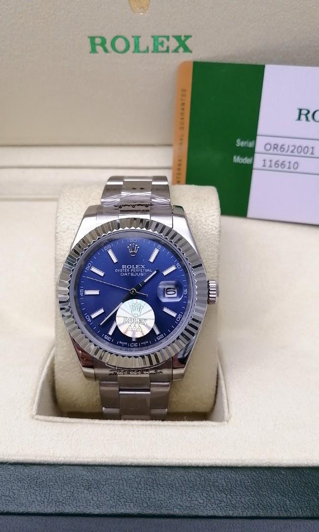 Rolex 41mm, Luxury, Watches on Carousell