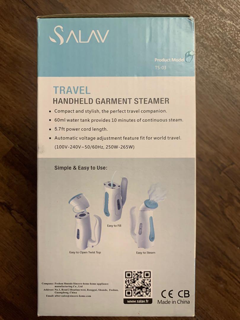 Salav handheld steamer, TV & Home Appliances, Irons & Steamers on Carousell