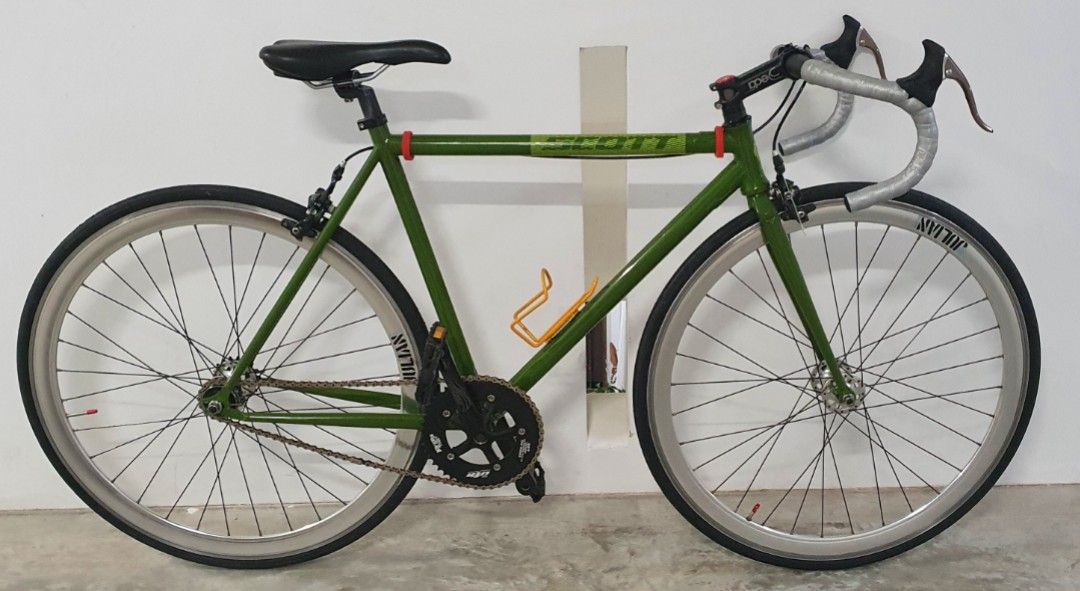 Scott fixie OTG 10 on EighthInch Julian rims Sports Equipment Bicycles Parts Bicycles on Carousell