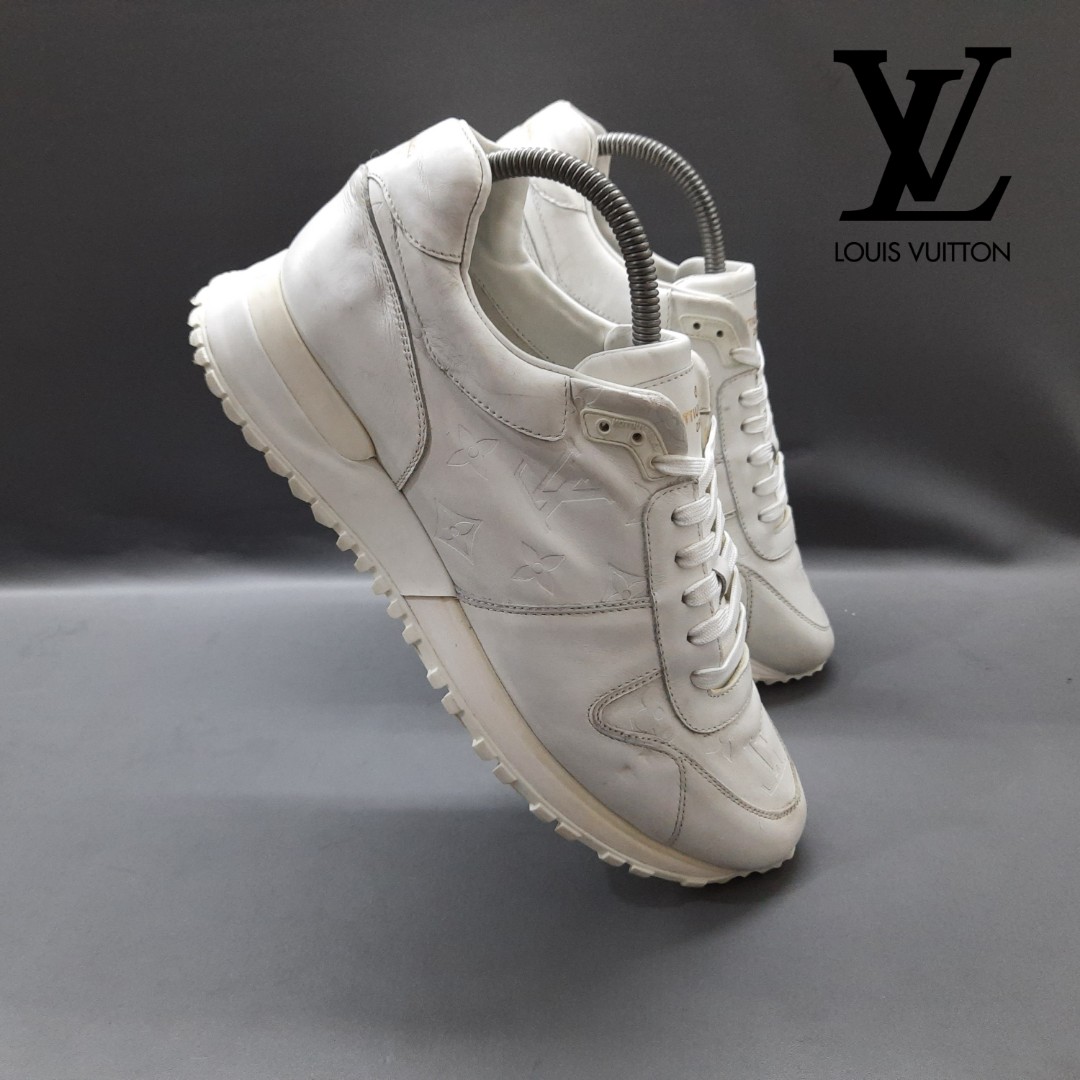 Sepatu Second Louis Vuitton MS0139 Tenis Sneaker size 40, Fesyen Wanita,  Sepatu di Carousell