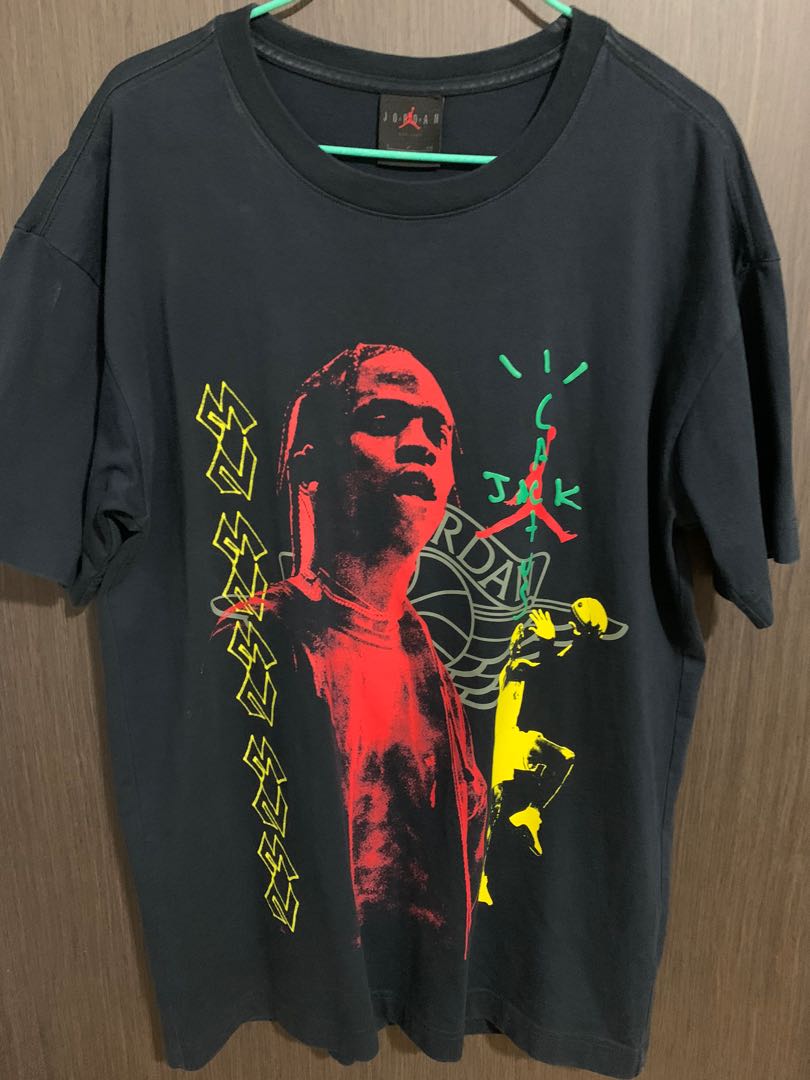 travis scott mj1 tee