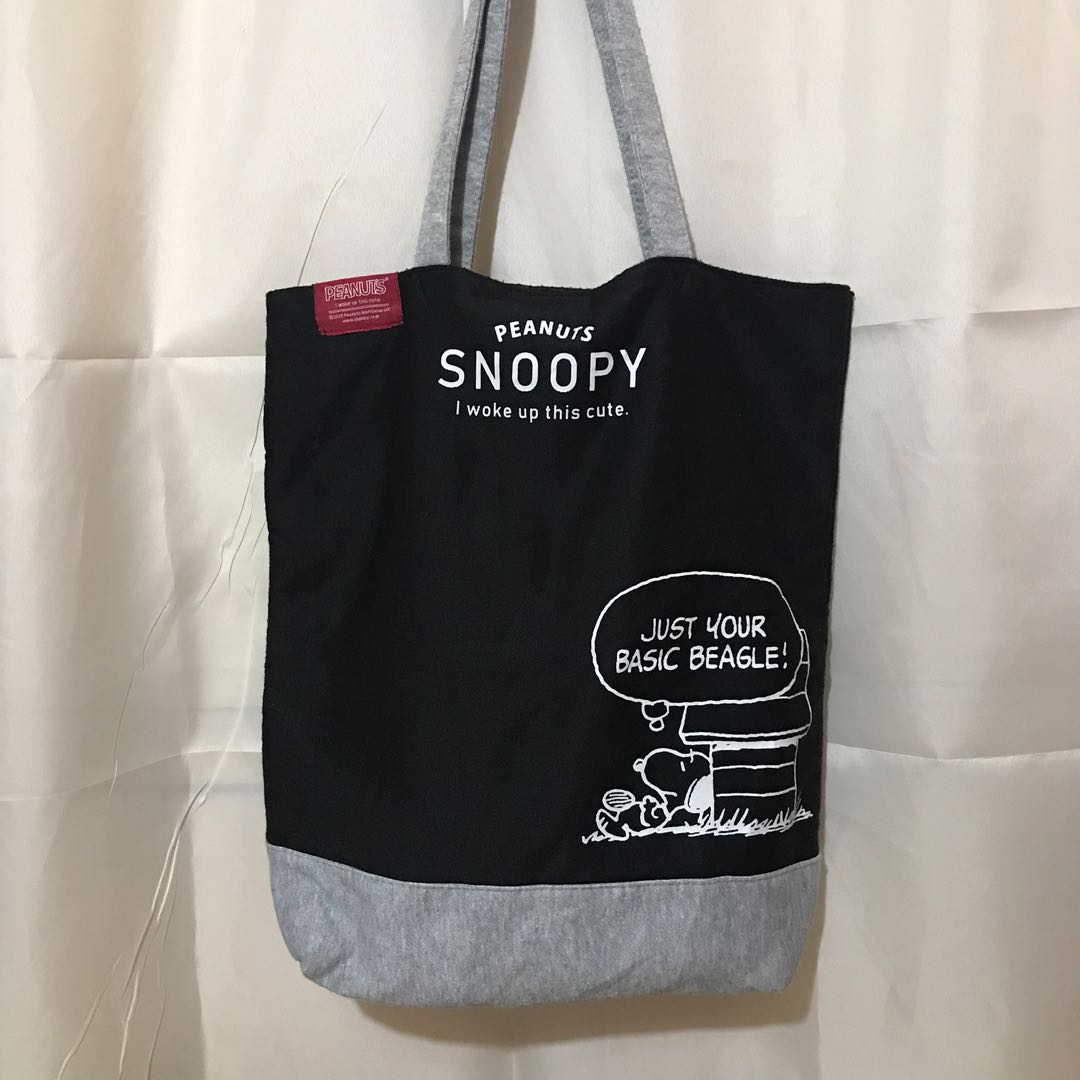 Snoopy Peanuts Tote Bag from Japan, Women's Fashion, Bags & Wallets