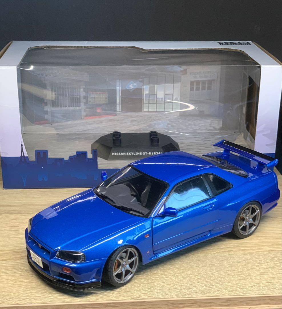 Nissan gtr sale r34 diecast