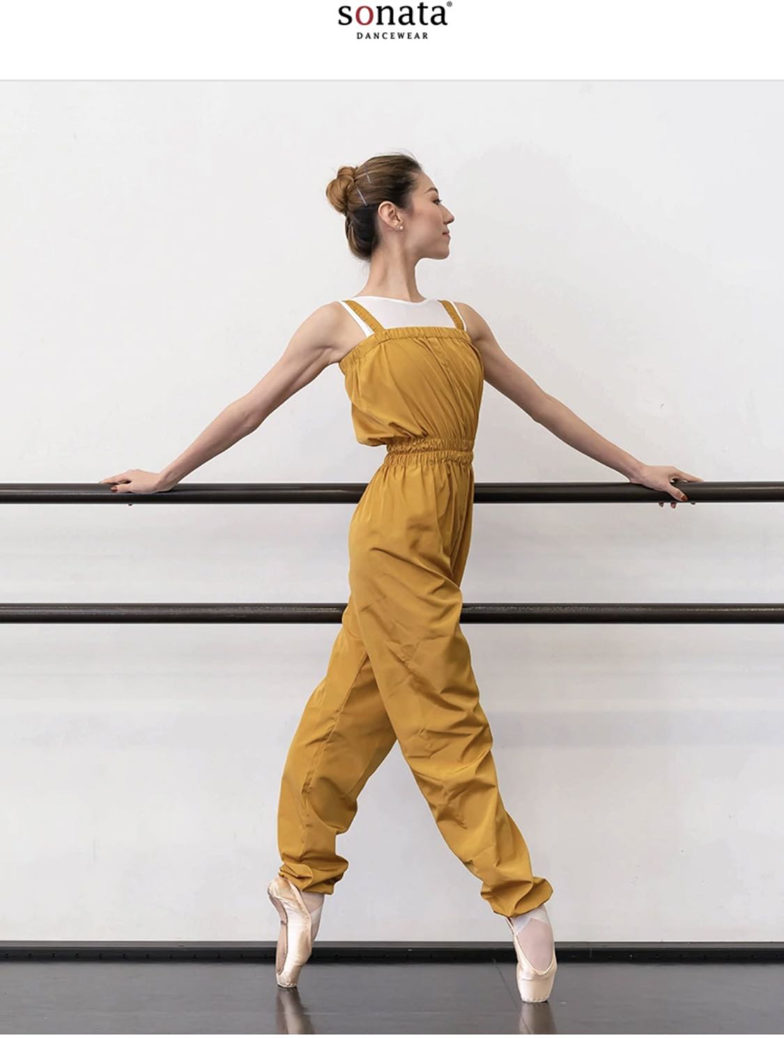 Sonata Ripstop Jumpsuit in Mustard , Women's Fashion, Activewear on ...