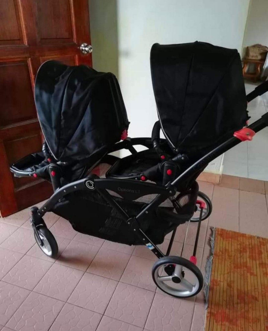 Stroller double murah Babies Kids Going Out Strollers on