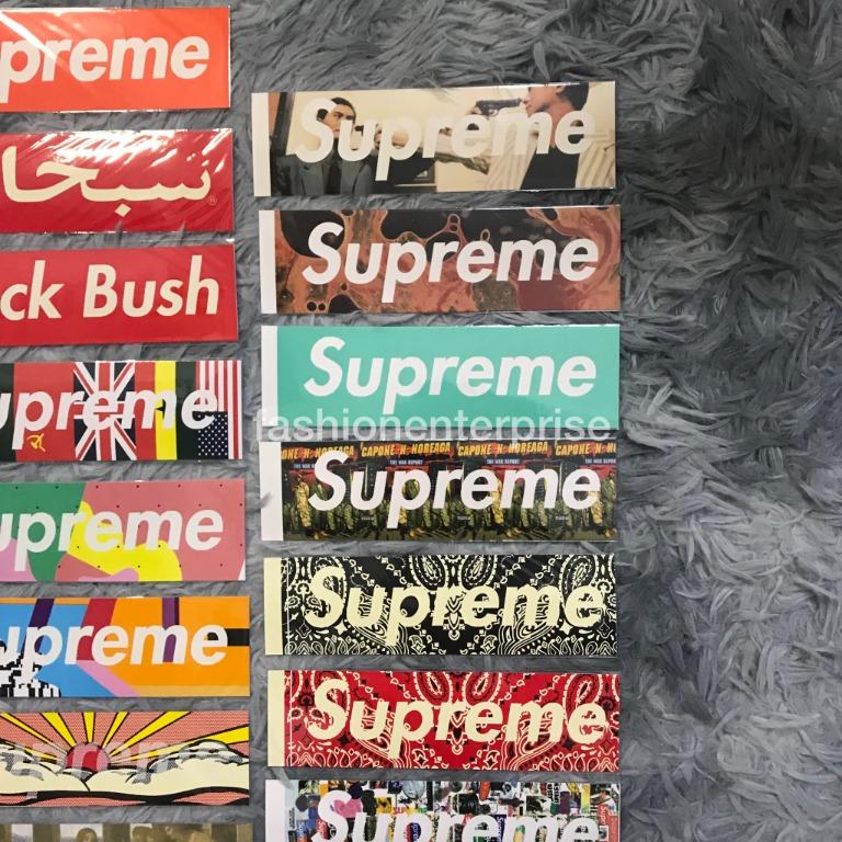 All supreme box logo stickers clearance