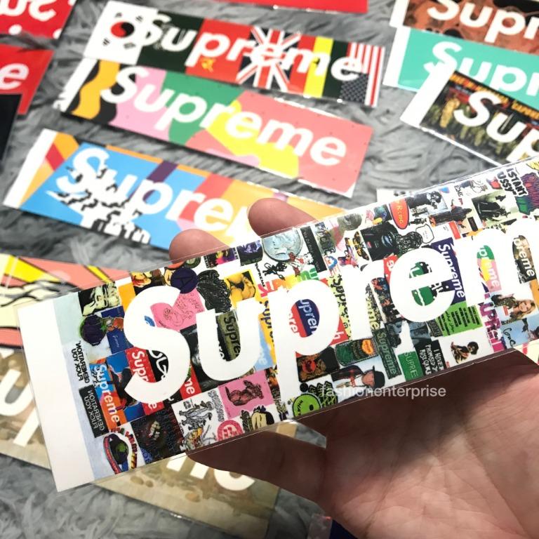 Supreme stickers sales fw19