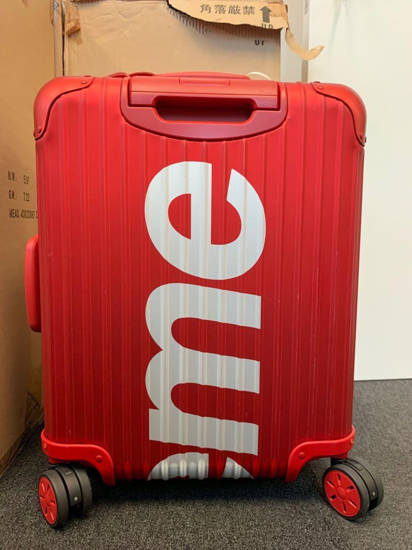 Supreme rimowa 45l hot sale