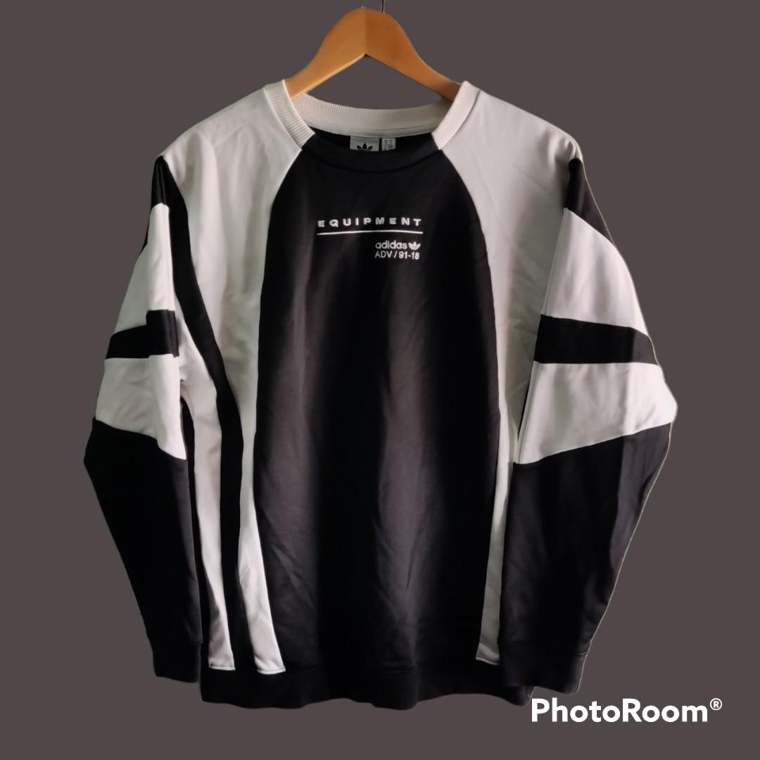 Sweatshirt adidas equipment Men s Fashion Tops Sets Hoodies