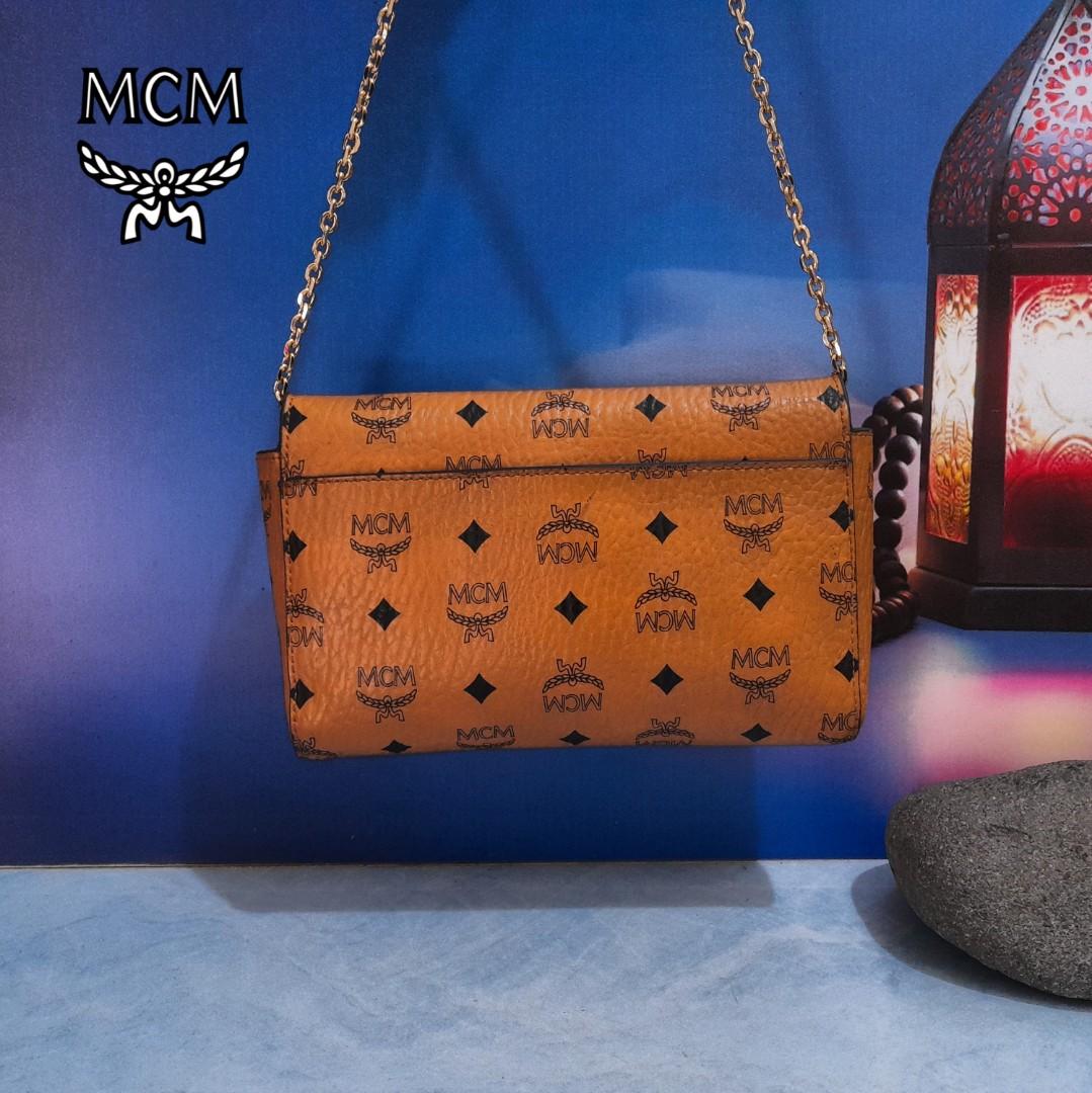 MCM bag millie flap crossbody medium, Barang Mewah, Tas & Dompet