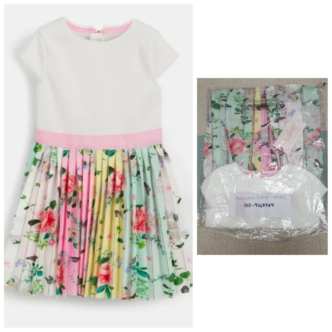 Ted baker pleated best sale dress