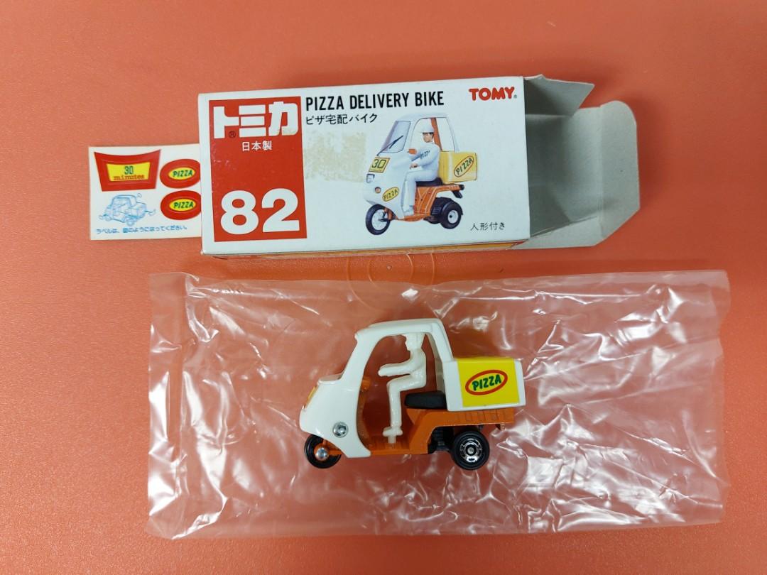 Tomica日制紅字82號(PIZZA DELIVERY BIKE 薄餅三輪車), 興趣及遊戲