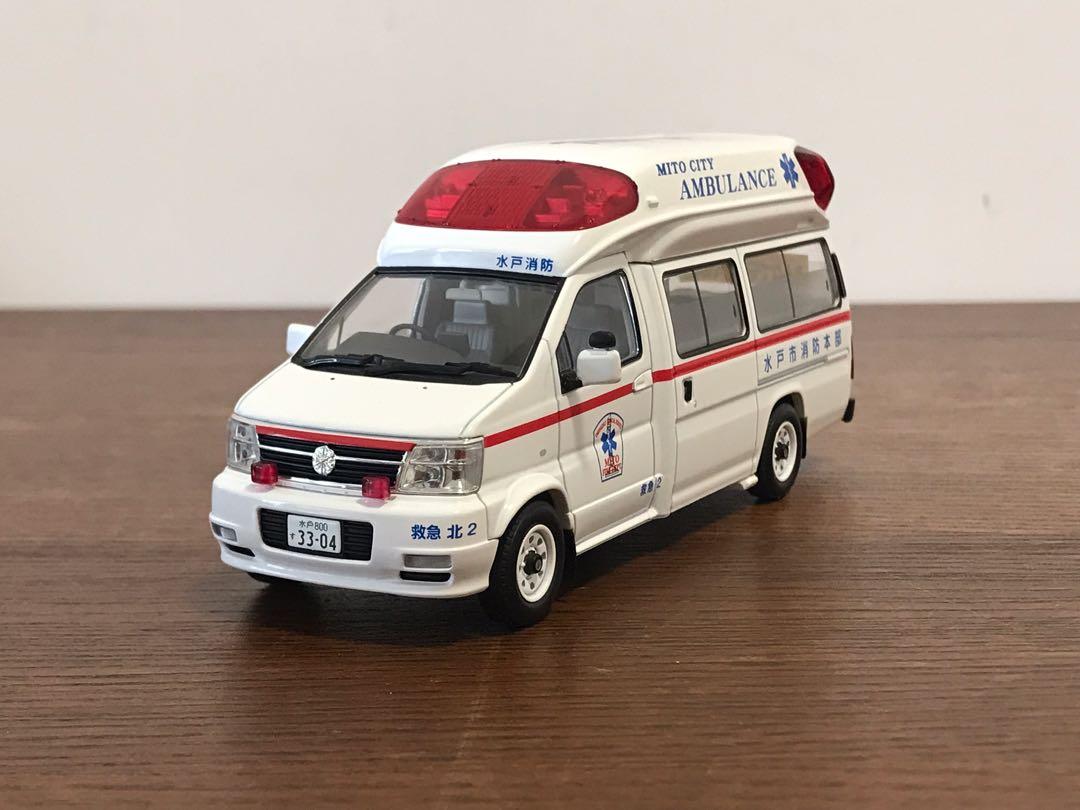 Tomytec 日産水户市消防本部高規格救急車lv N43 01c 興趣及遊戲 玩具 遊戲類 Carousell