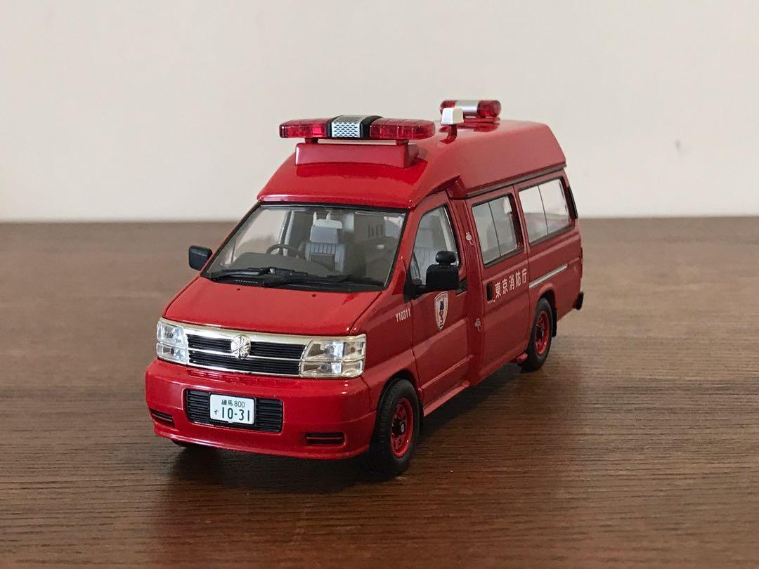 TOMYTEC 日産東京消防廳消防指揮隊車LV-N43 03a, 興趣及遊戲, 玩具 