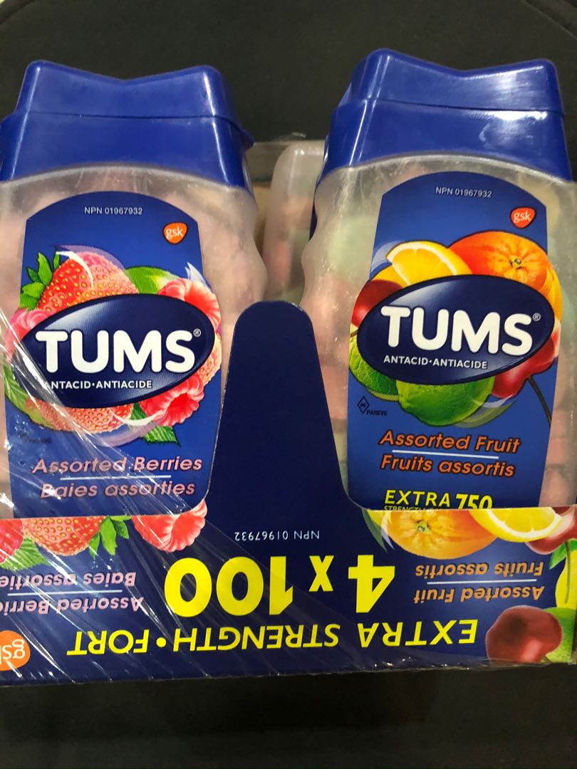 Tums, Health & Nutrition, Health Supplements, Vitamins & Supplements on