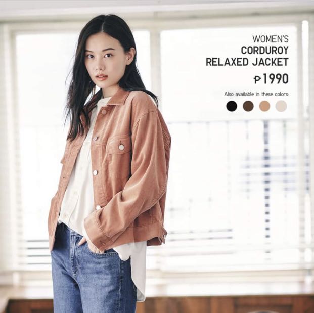 UNIQLO corduroy kacket, Women's Fashion 