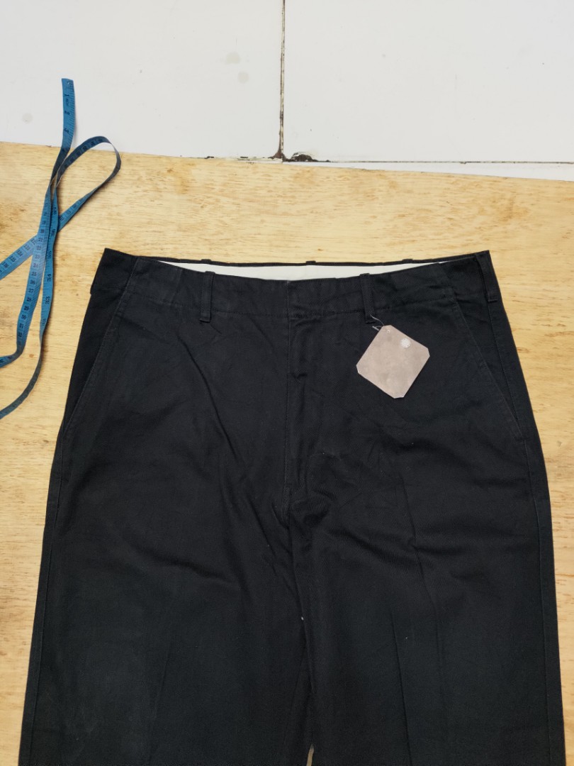 uniqlo u wide fit pleated tapered pants