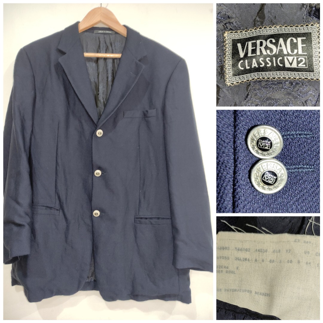 Versace classic v2 blazer sale