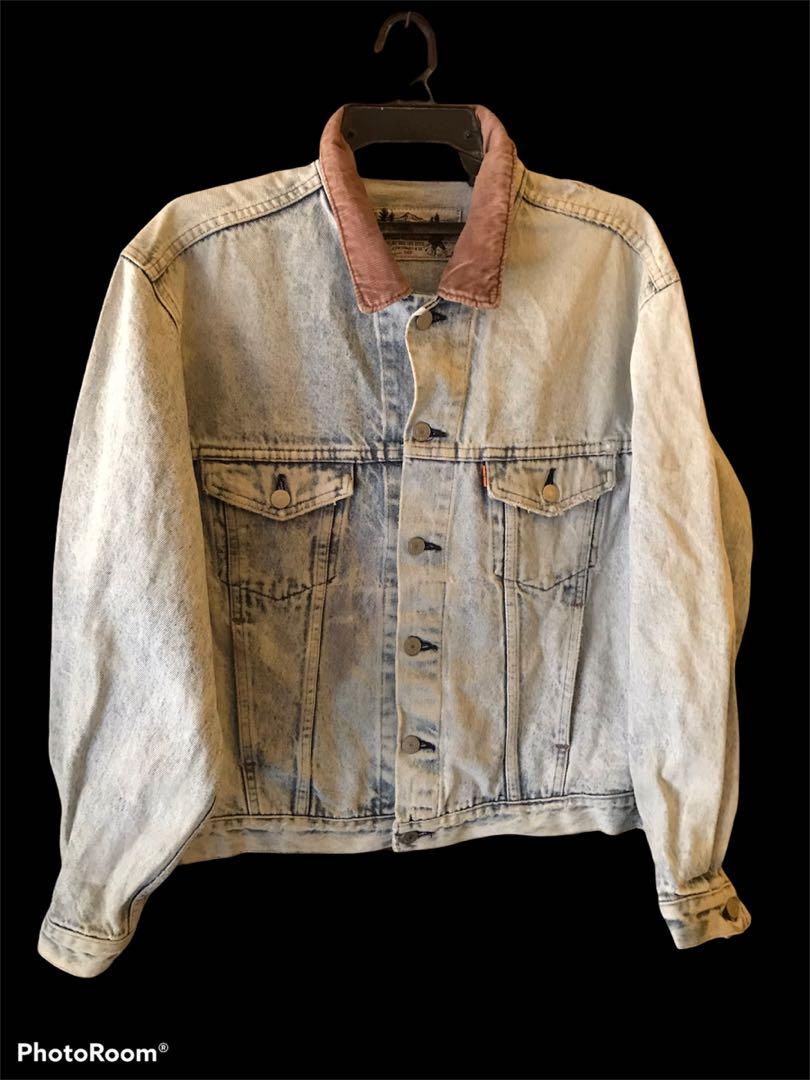 Vintage 80s levis alaska orang tag denim jacket, Men's Fashion, Coats,  Jackets and Outerwear on Carousell