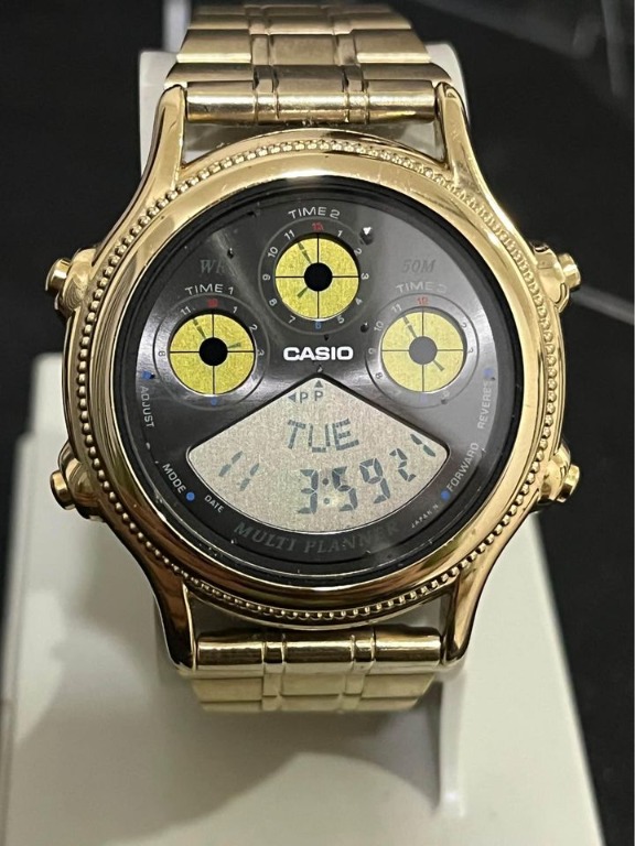 Montre Casio Databank Vintage BGP-20 931 - Telememo Japonais - Années 90