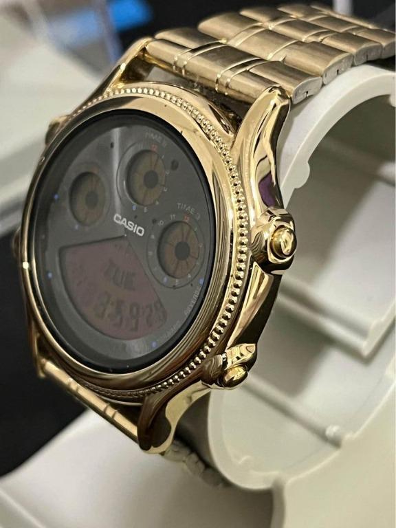 Vintage Casio BGP-250 watch, Luxury, Watches on Carousell