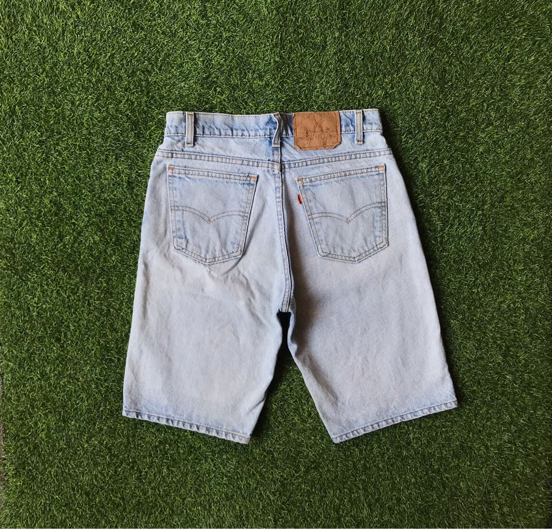 Vintage Levis Orange Tab Denim Short Men S Fashion Bottoms Shorts On Carousell