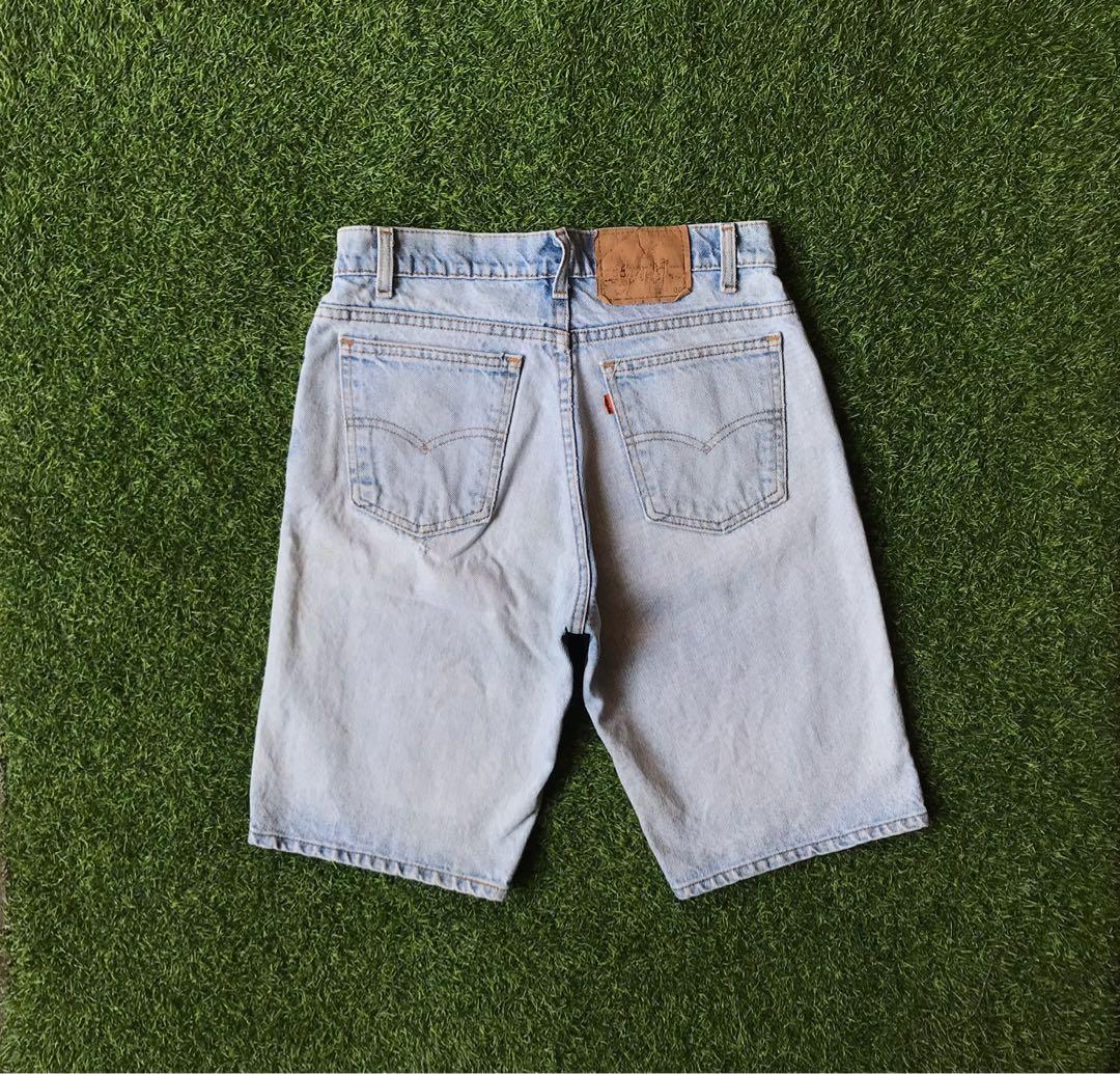 Vintage Levis Orange Tab Denim Short, Men's Fashion, Bottoms, Shorts on  Carousell
