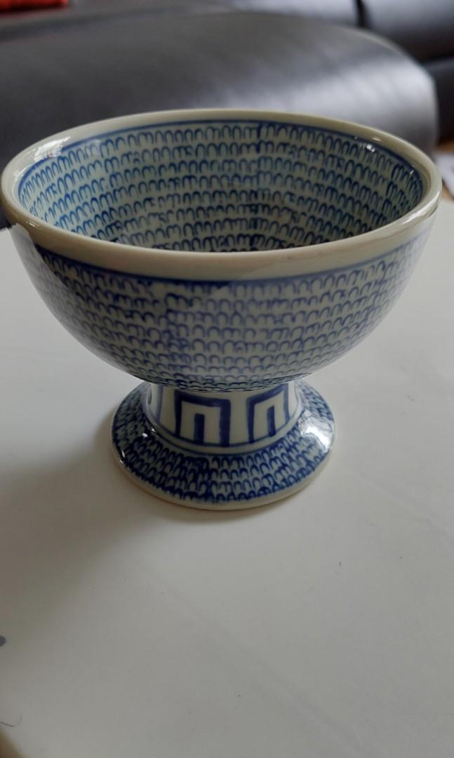 Vintage porcelain bowl, Furniture & Home Living, Kitchenware