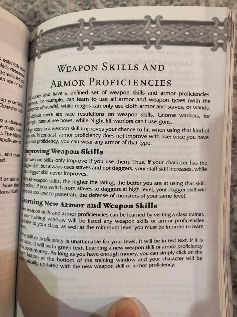 Warcraft Game Manual Authentic Made in USA, Video Gaming, Gaming  Accessories, Game Gift Cards & Accounts on Carousell
