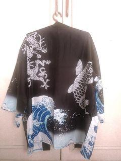 Wave of Kanagawa Aesthetic Japanese Wave Harajuku Haori