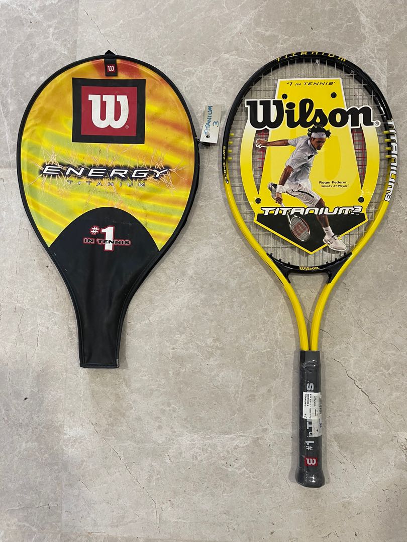 Wilson Tennis Racquet, Sports Equipment, Sports & Games, Racket & Ball