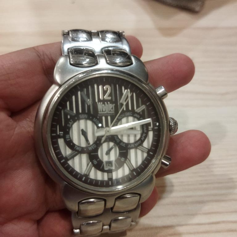 Wohler Automatic Watch Original for Men Fesyen Pria Jam Tangan