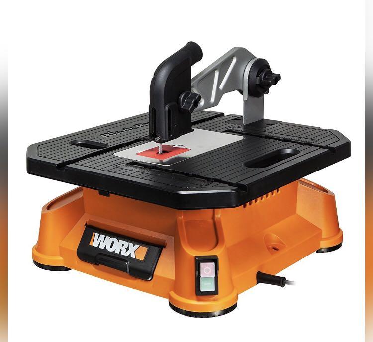 Worx blade runner portable table top saw, Furniture & Home Living, Home