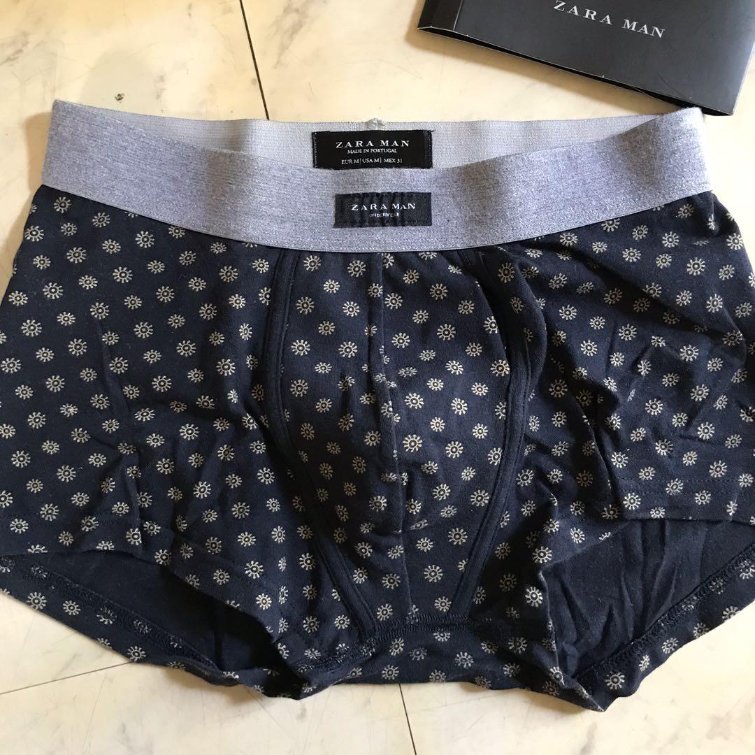 Zara Man Printed Boxer Brief, Men's Fashion, Bottoms, Underwear on Carousell