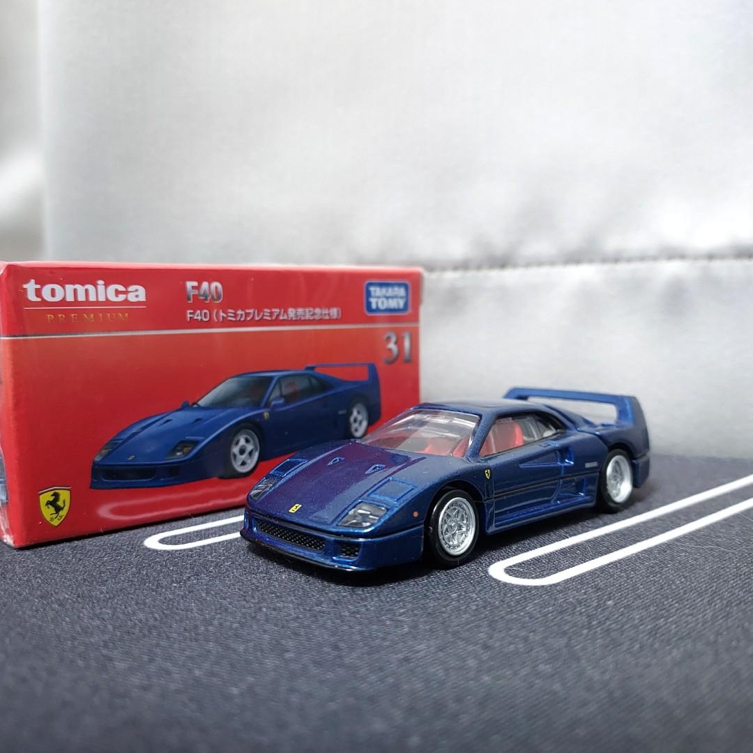 1/64 Ferrari F40 blue, Hobbies & Toys, Toys & Games on Carousell