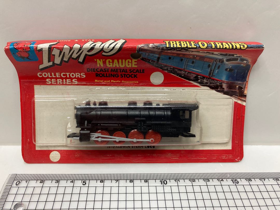 60年代尾英國製金屬蒸氣火車頭玩具impy N Gauge Treble O Trains Made In England 興趣及遊戲 玩具 遊戲類 Carousell