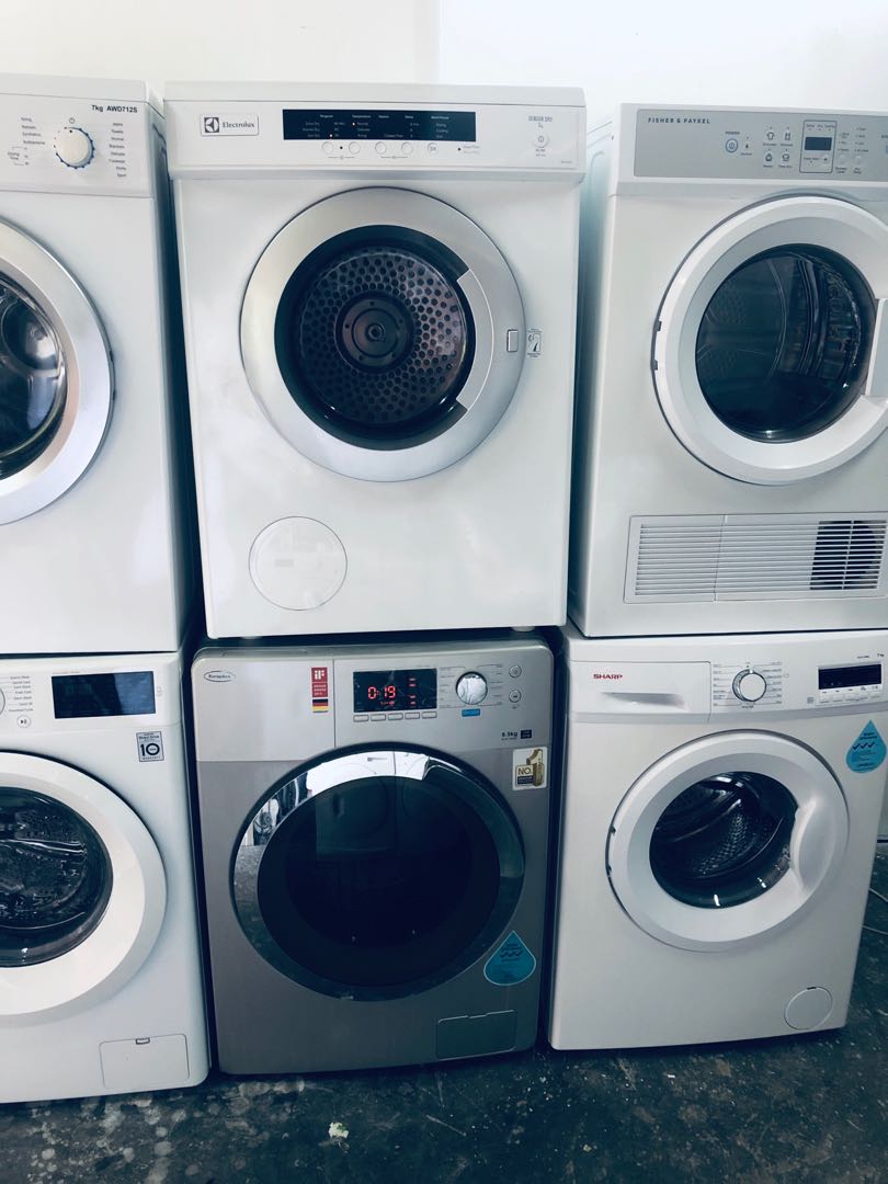 8.5KG/7KG Washing Machine&Vented Dryer(pair), TV & Home Appliances, Washing Machines and Dryers