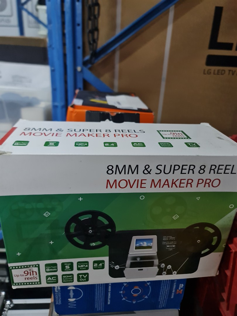 8mm &super 8 reels movie maker pro, Photography, Video Cameras on Carousell