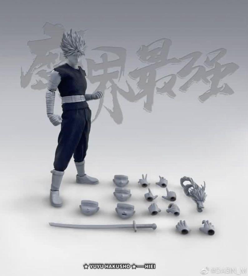 預訂1 12 幽游白書飛影action Figure 興趣及遊戲 玩具 遊戲類 Carousell