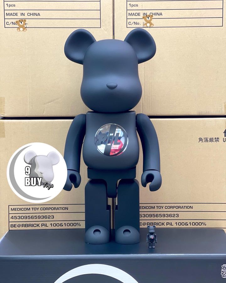 巜MEDICOM TOY BE@RBRICK PiL CHROME Ver. 1000% 》, 興趣及遊戲, 玩具