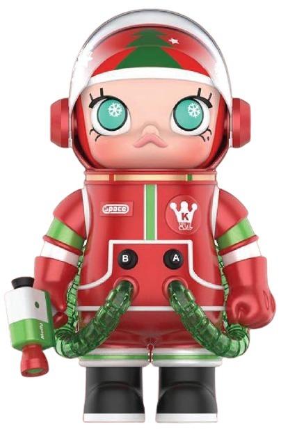 JN) 全新POPMART Space Molly Christmas 1000% MEGA 珍藏系列泡泡瑪特