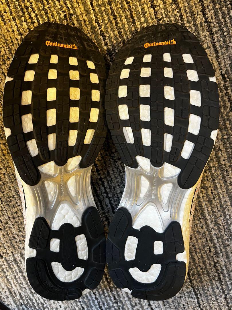 Adidas adizero prime white & cheap collegiate navy