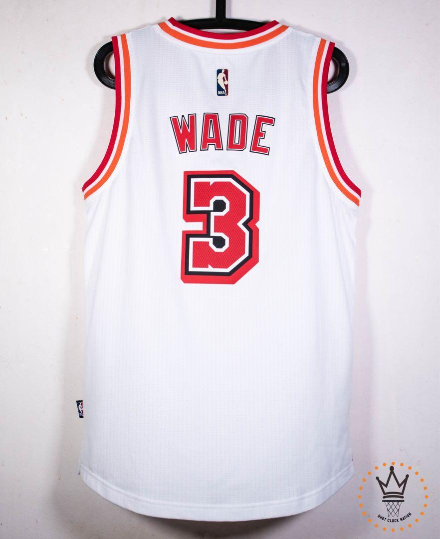 NBA Miami Heat LeBron James #6 Rev 30 Swingman White Basketball
